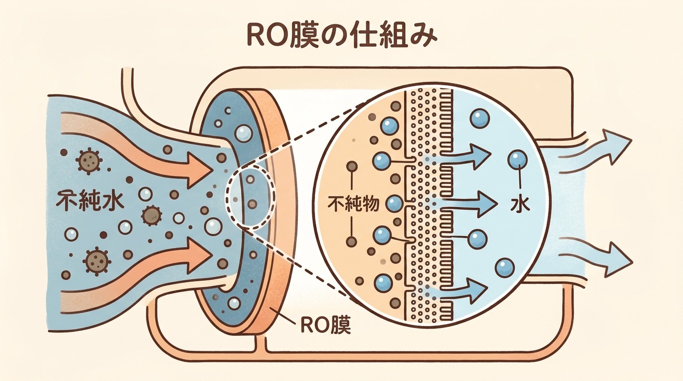 RO膜の仕組みの画像