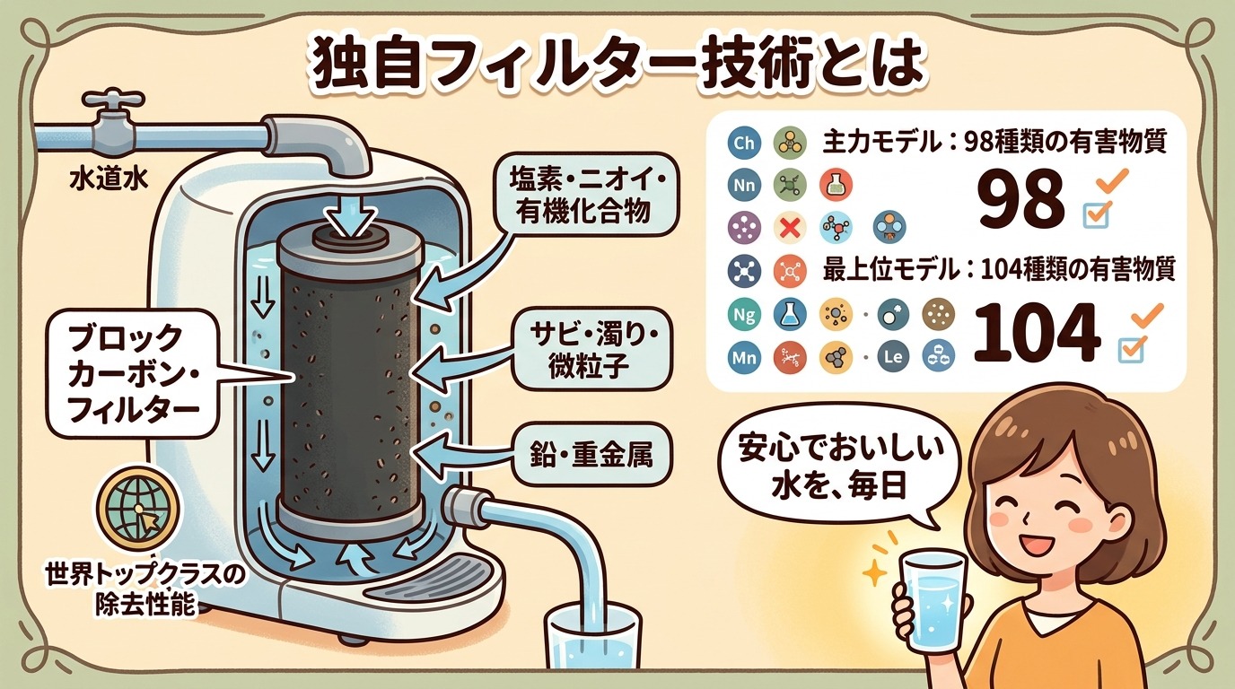 マルチピュア浄水器の設置イメージ画像