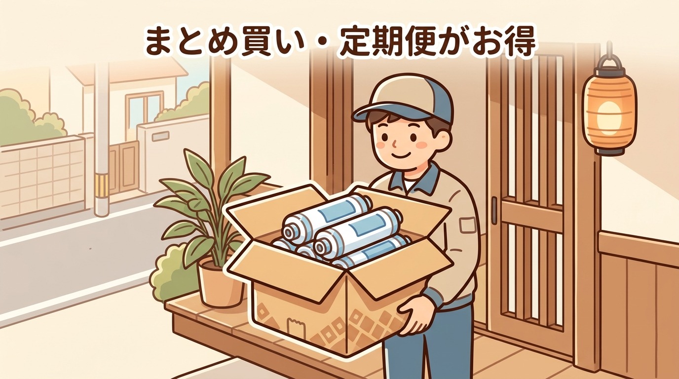 定期便サービスや3個セットのパッケージ画像